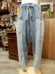 画像2: ストーンウォッシュ インディゴパンツ (2)