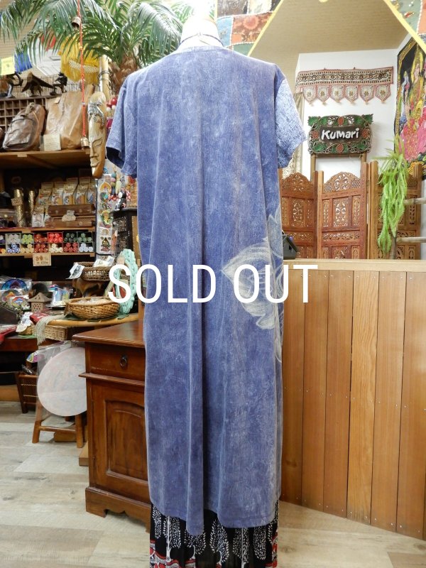 画像3: ハンドペイントＴシャツワンピース (3)