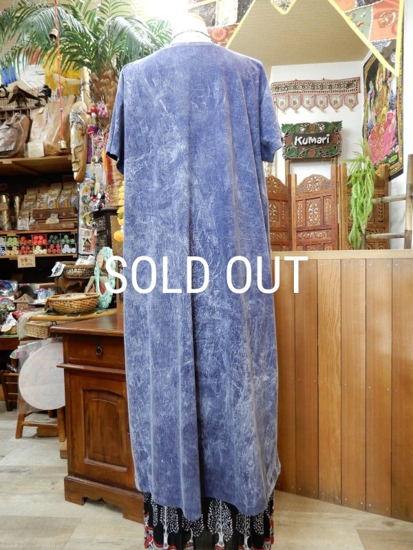 画像3: ハンドペイントＴシャツワンピース (3)