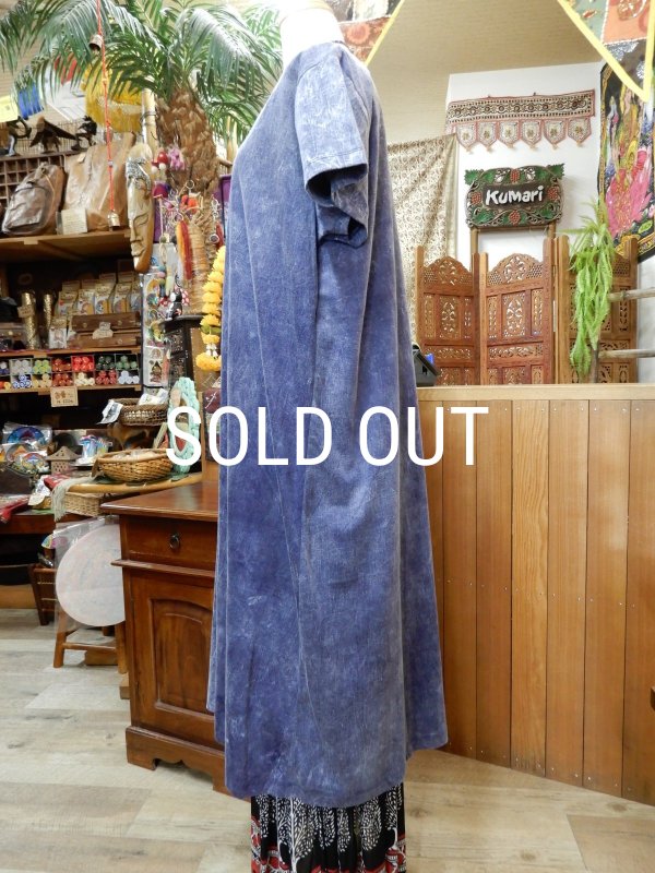 画像2: ハンドペイントＴシャツワンピース (2)