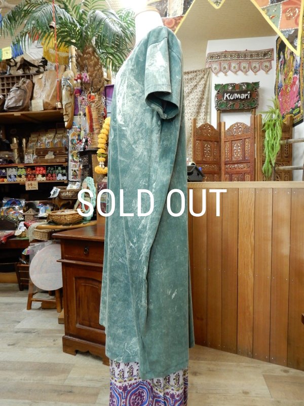 画像3: ハンドペイントＴシャツワンピース (3)