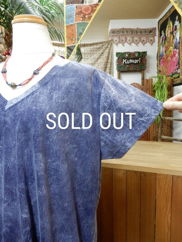 画像6: ハンドペイントＴシャツワンピース (6)