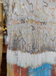 画像8: インドレーヨン チェーン刺繍ロングタンクトップ (8)