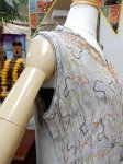 画像6: インドレーヨン チェーン刺繍ロングタンクトップ (6)