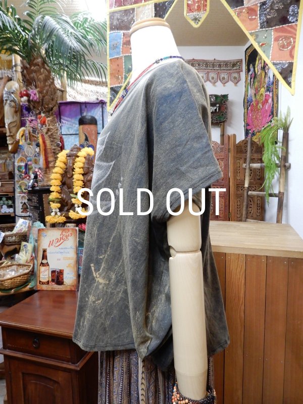 画像3: ハンドペイント コットントップス (3)