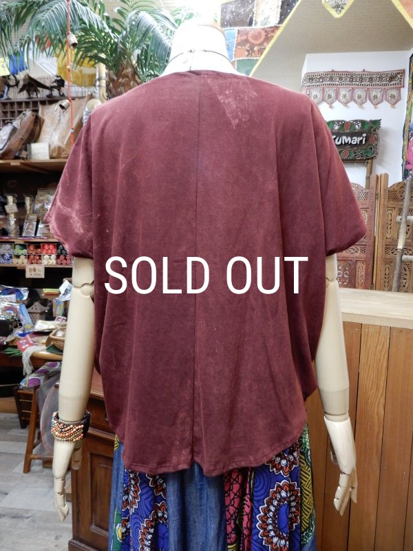 画像4: ハンドペイント コットントップス (4)